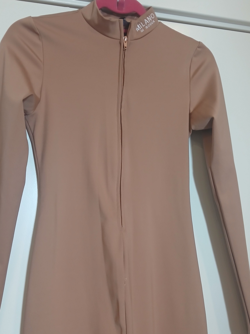 Milani Di Rouge Nude Long-Sleeve Bodycon - Picture 3 of 11